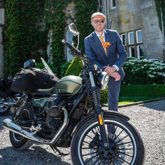 🏍️ What a day at the 2025 Distinguished Gentleman’s Ride in Clonmel! 🎩✨
Massive thanks to the organisers for putting together such a stylish and meaningful event — and a special shoutout to @cyrilhelnwein for all the effort behind the scenes.👏

Also, a huge thank you to Megabikes for letting me test ride the stunning green Moto Guzzi V9 Roamer — smooth, powerful, and absolutely beautiful. 💚💨

Here’s to dapper rides and great causes. Until next year! #DGR2025 #ClonmelRide #MotoGuzzi #Megabikes #GentlemansRide #RideDapper #V9Roamer