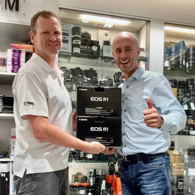 Time to renew the cameras 🙏 thank you to @connscameras for all the support throughout my career to date #canonr1 #canon