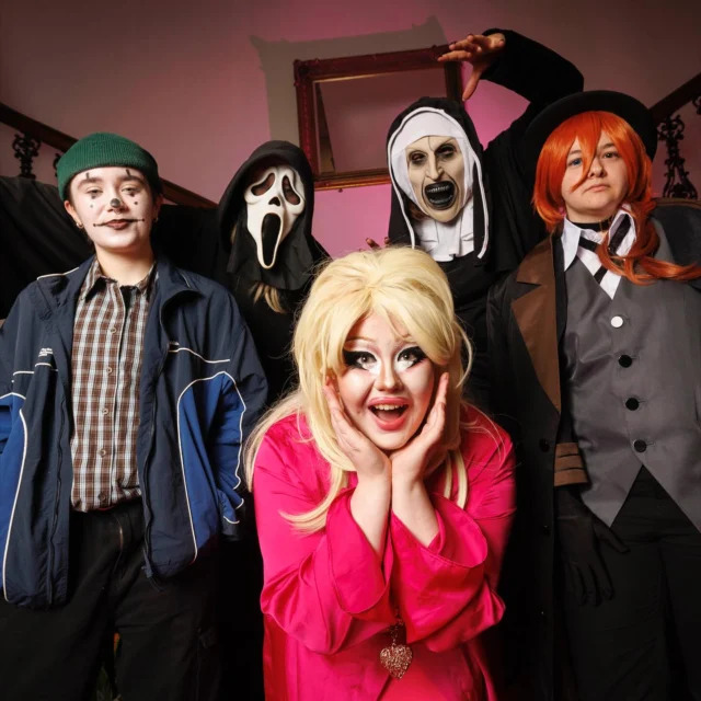 SPOOKY HAPPENINGS AT WHITEHALL COLLEGE! Pictured (l-r) were students from City of Dublin ETB Whitehall Mobhi Road Northeast Aine Moriarty, Abbie Lloyd Keane and Sophie Abrudan as part of a charity fundraiser ‘Trick or Treat for Temple Street’. The event included ghoulish refreshments, music bingo and a fancy dress competition! The event was organised and hosted by the student council which hosts several charitable events each year. #trickortreat🎃
