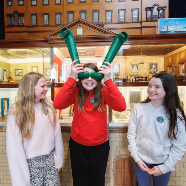 Little Museum yesterday for the launch of the ‘I Love Dublin’ initiative, a partnership between Dublin Port and the Little Museum, which welcomes schoolchildren from across Ireland to enjoy a free visit to the museum. See more at littlemuseum.ie.